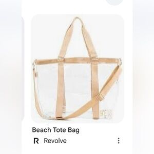 Beis Beach Tote…. with hat straps! 👒  Perfect for all travel!